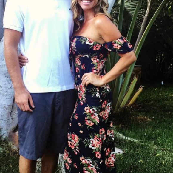 FLYNN SKYE Floral Maxi Dress - Size Small - Picture 5 of 10